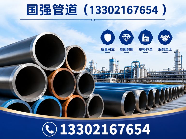 蓟州区3PE防腐钢管展示图